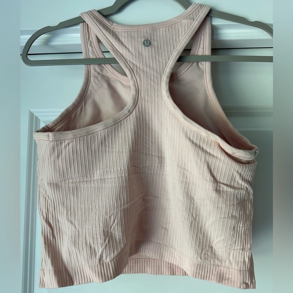 Lululemon Ebb to Street Cropped Racerback Tank - Picture 2 of 3